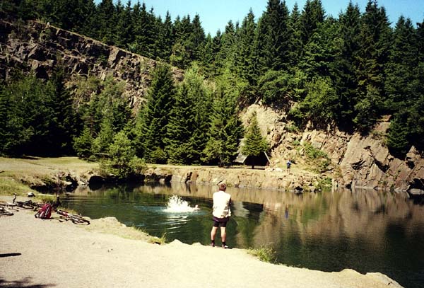 Rennsteig-Tour, 17. und 18. Juni 2000 - Bild 8