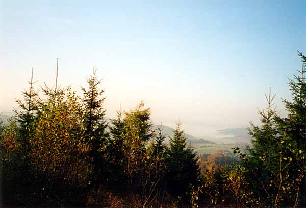 Rennsteig-Dolmar-Weg, 22. Oktober 2000 - Bild 2