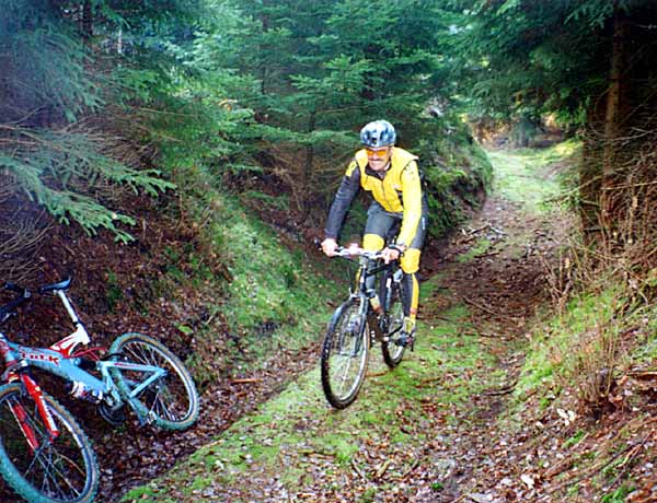 Rennsteig-Dolmar-Weg, 22. Oktober 2000 - Bild 3